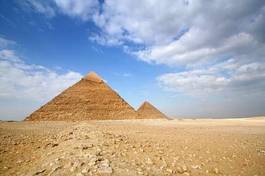 Plakat piramida stary antyczny egipt