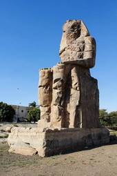 Naklejka arabski statua architektura noc egipt