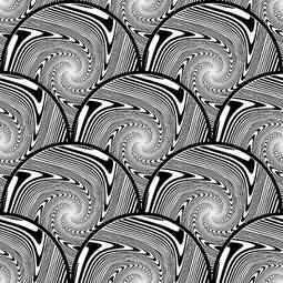 Obraz na płótnie spirala abstrakcja nowoczesny sztuka wzór