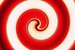 Plakat fraktal spirala fala sztuka