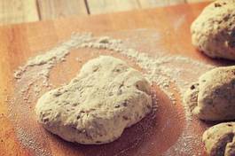 Obraz na płótnie jedzenie retro mąka