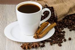 Obraz na płótnie filiżanka napój kawa kawiarnia