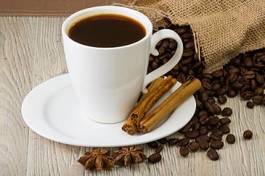 Obraz na płótnie kawiarnia filiżanka kawa