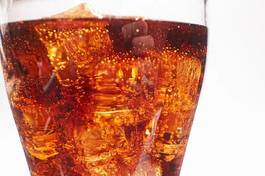Naklejka lód napój karbonizowany zimny soda