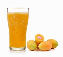 Naklejka owoc zdrowy napój natura