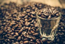 Plakat arabian expresso kawiarnia kawa młynek do kawy