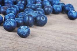 Plakat blueberries