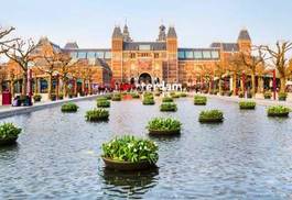 Naklejka muzeum narodowe amsterdam