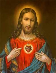 Plakat portret jezusa chrystusa z 1899r