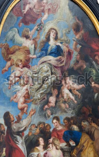 Obraz na płótnie niebo sztuka katedra święty