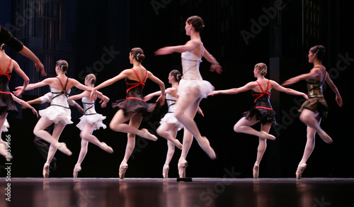Obraz na płótnie balet zespół ruch zabawa noc