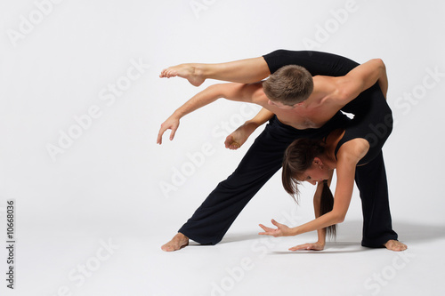 Naklejka fitness aerobik tango