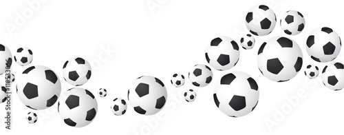 Obraz na płótnie piłka wianek piłka nożna sport gra