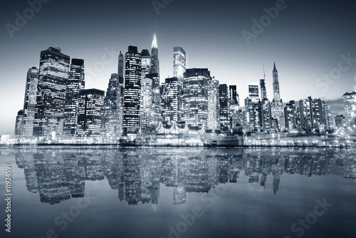 Obraz na płótnie Widok Manhattanu, Nowy Jork