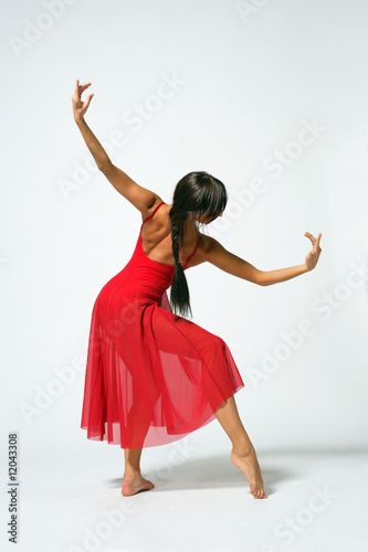 Fotoroleta kobieta baletnica ruch piękny balet
