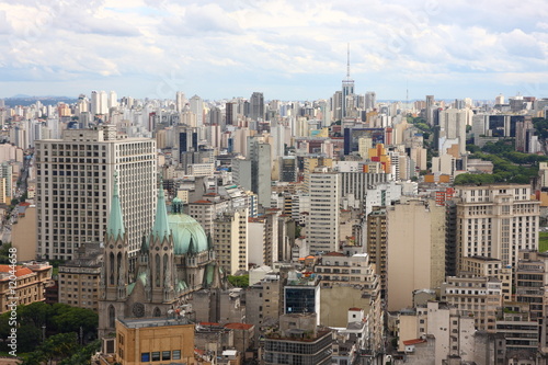 Fotoroleta miejski ameryka panoramiczny południe brazylia