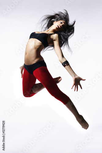 Plakat balet sport piękny taniec tancerz