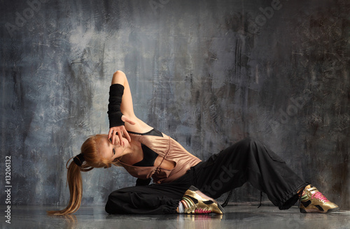 Obraz na płótnie break dance ruch aerobik