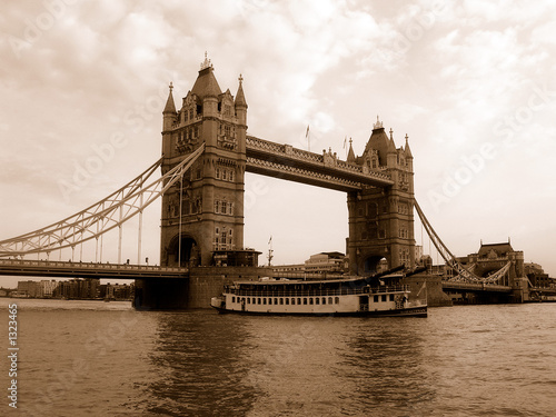 Fototapeta londyn europa krajobraz woda