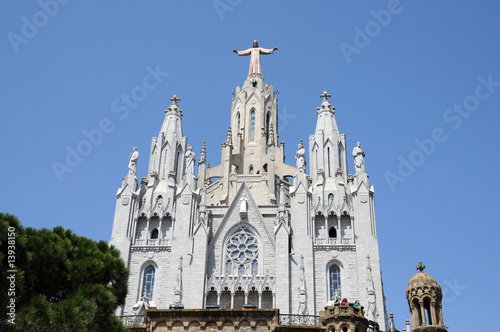 Fotoroleta statua kościół katedra
