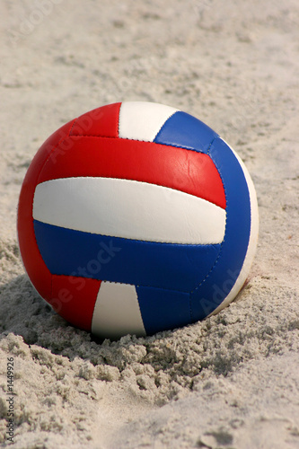 Fototapeta sport plaża siatkówka piłka