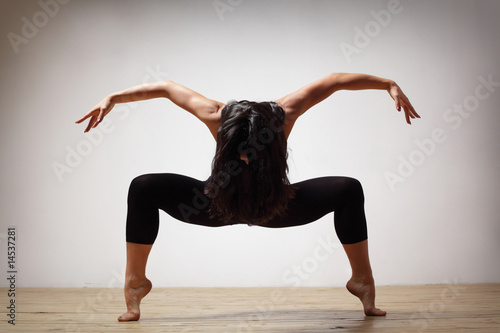 Fototapeta jazz balet aerobik kobieta ruch