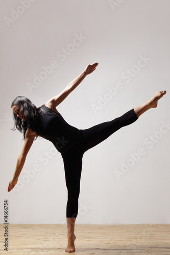 Fototapeta sportowy tancerz ruch dziewczynka