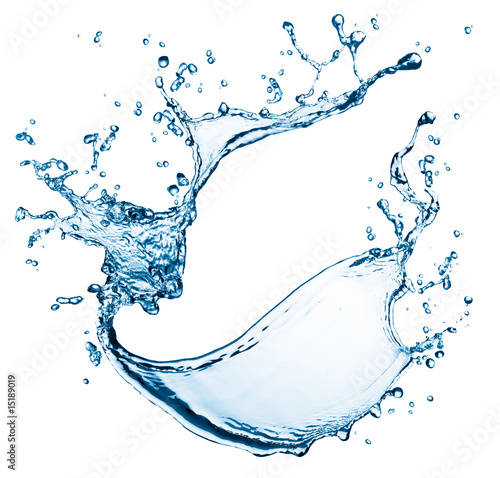 Fotoroleta woda świeży streszczenie rozchlapać płyn