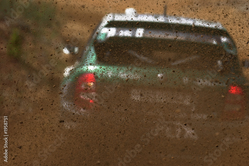 Fototapeta samochód las motorsport wyścig