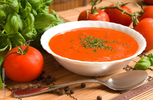 Fototapeta pomidor warzywo zdrowy jedzenie muszla