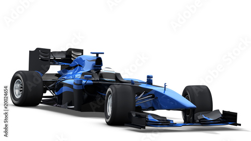Obraz na płótnie formuła 1 wyścig samochodowy wyścig samochód 3D