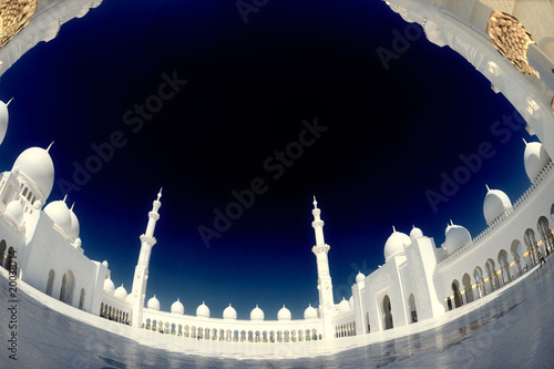 Fotoroleta niebo architektura ogród meczet