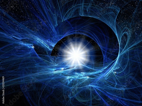 Obraz na płótnie fraktal noc gwiazda wszechświat abstrakcja