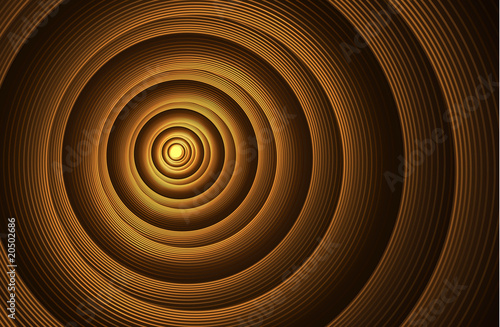 Fototapeta sztorm tunel spirala loki