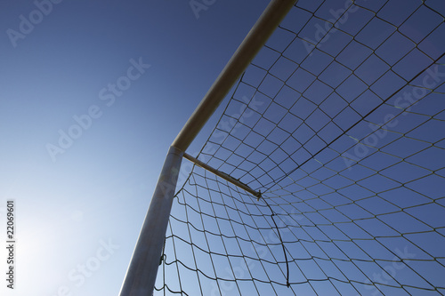 Obraz na płótnie piłka nożna widok niebo sport