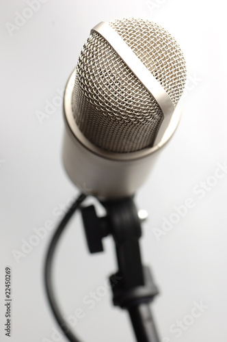 Fotoroleta mikrofon dżokej pop