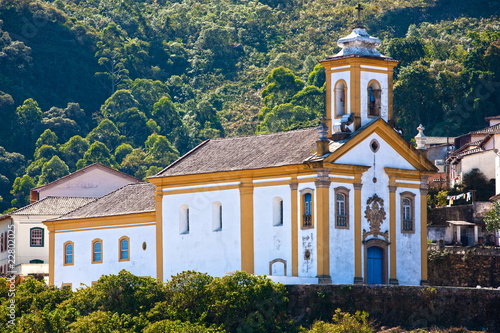 Fototapeta ameryka południowa kościół architektura piękny brazylia
