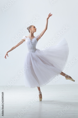 Naklejka tancerz baletnica balet dziewczynka