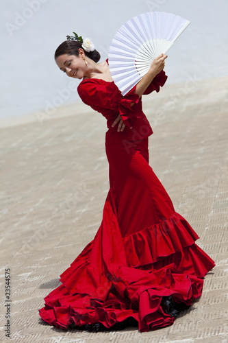 Fotoroleta zabawa tango tancerz dziewczynka