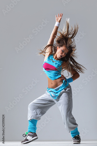 Fototapeta tancerz sportowy nowoczesny