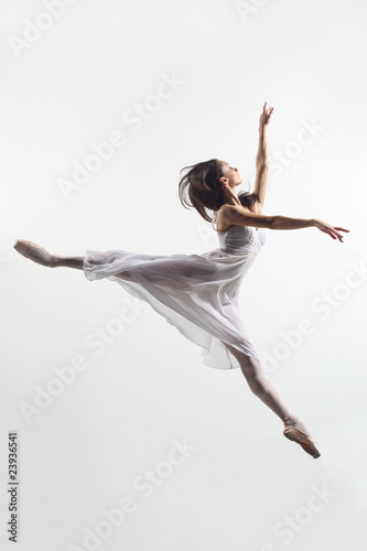 Fotoroleta tancerz ćwiczenie baletnica kobieta
