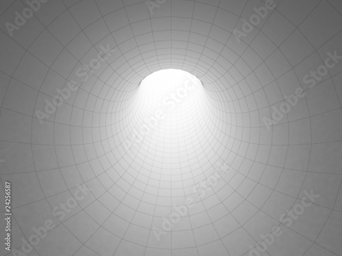 Naklejka perspektywa obraz 3D ruch tunel