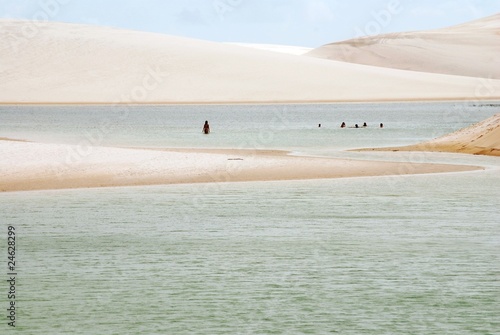 Fotoroleta park pustynia narodowy brazylia plaża
