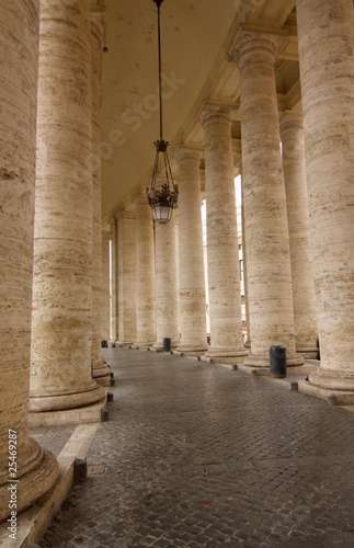 Fotoroleta kolumna włoski wejście
