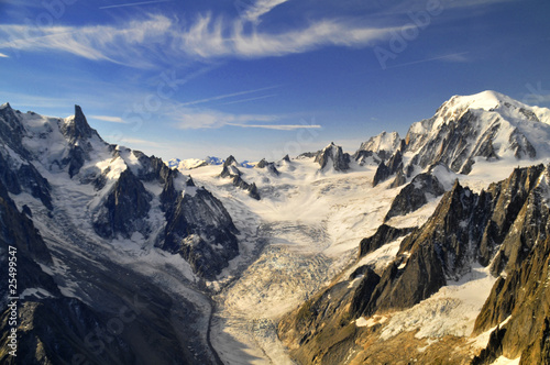 Fototapeta sport alpy szczyt pejzaż francja