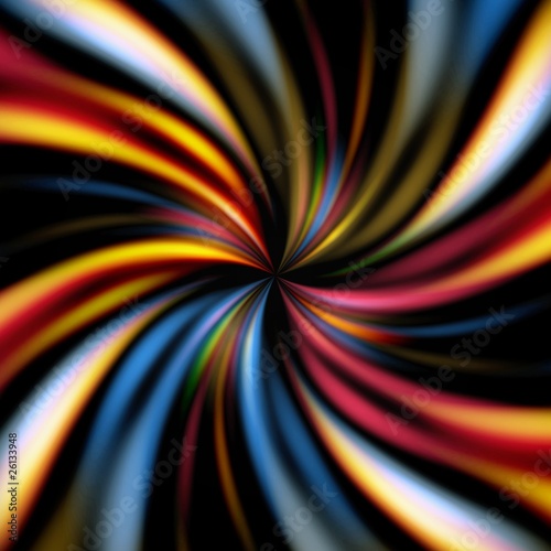 Naklejka obraz wzór abstrakcja spirala