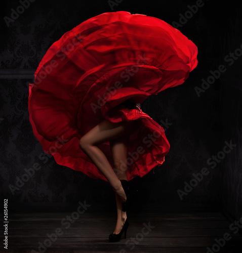 Obraz na płótnie muzyka ruch hiszpania moda taniec