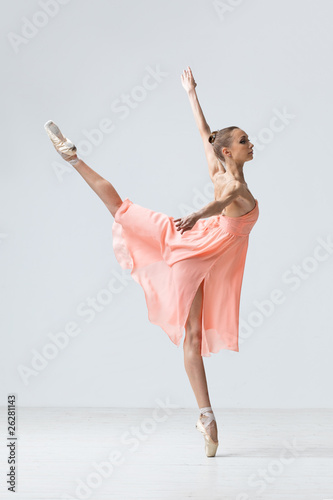 Plakat tancerz dziewczynka taniec