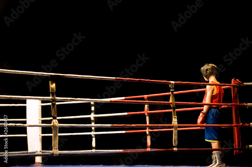 Fototapeta chłopiec mecz boks