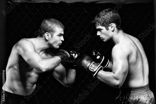 Fotoroleta ludzie bokser lekkoatletka sztuki walki boks